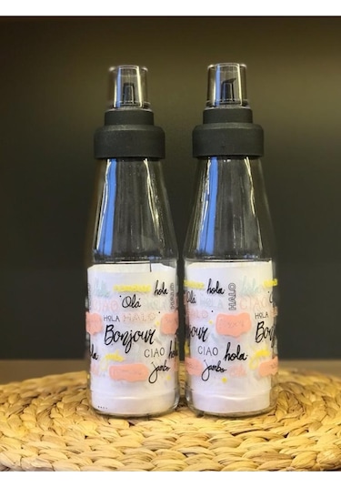 Bayev 2 Adet Hola 750ml Akıllı Damlatmaz Cam Yağdanlık