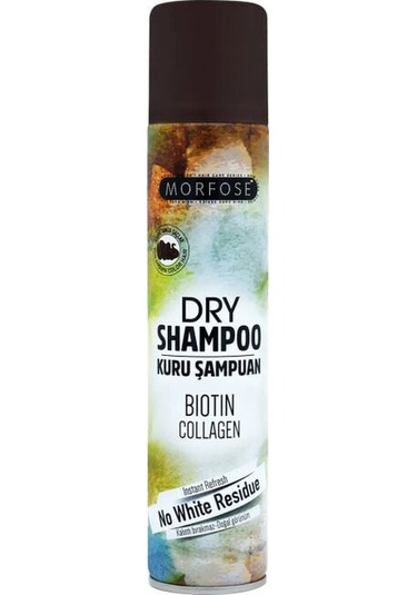 Morfose Biotin & Collagen Koyu Renkli Saçlar için Kuru Şampuan 200 ML