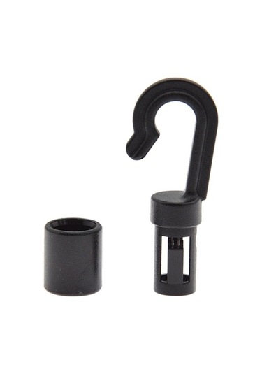 Trendooze 10 Adet Şok Kablosu Kancalı Bungee Kordonu Açık Uçlu