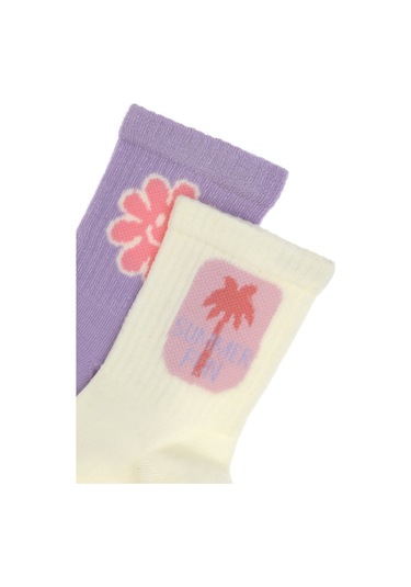 U.s. Polo Assn. Kız Çocuk Lila Çorap Soket 50311328-vr034 Lila