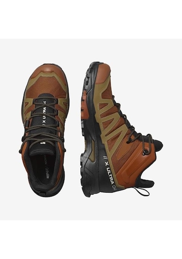 Salomon X Ultra 4 Mid Gtx Erkek Bot-28774-koyu Kahverengi