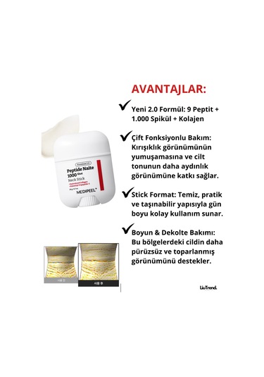 Medipeel Medi-peel Premium Peptide Naite 1000 Shot Neck Stick M0016