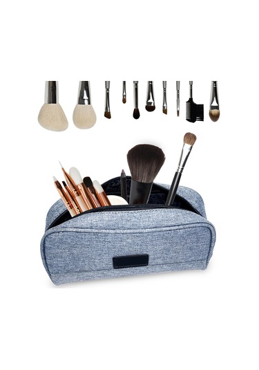 Suntek Kadınlar Ve Erkekler Için Kişisel Tuvalet Çantası Gri Çanta Diğer