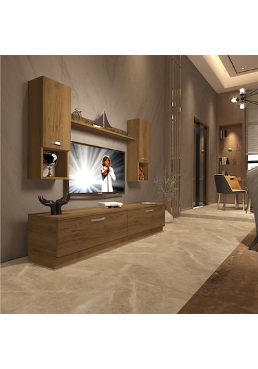 Decoraktiv Eko 5dab Mdf Std Tv Ünitesi Tv Sehpası Pera