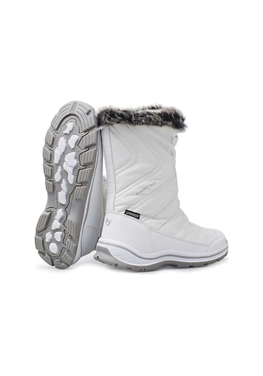 Hammer Jack Usoa Beyaz Bayan Su Geçirmez Kar Botu 20109 Beyaz