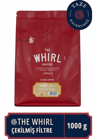 The Whirl Filtre Tanned 423 F Çekilmiş Kahve 1 KG