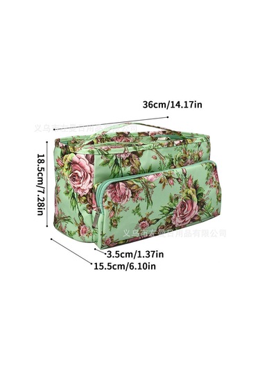 Yifomall Turuncu Sepet Desenli Kumaş İplik Çantası - Ev Ve Seyahat İçin Pratik Organizer, Dayanıklı Malzeme, Hemen Teslimat Portakal