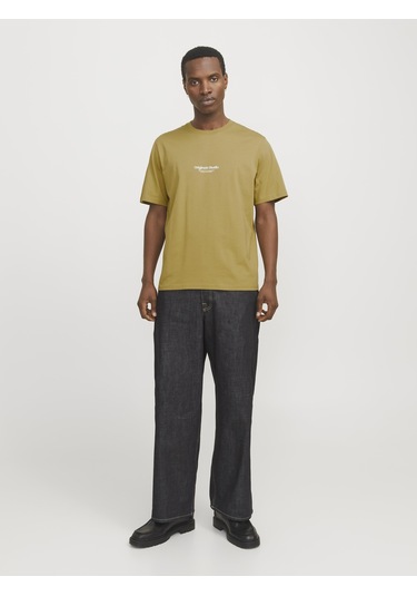 Jorvesterbro Tee Ss Crew Neck Noos Cedar Cedar Çok Renkli