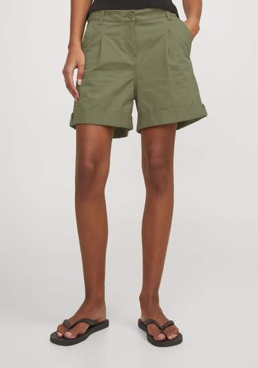 Jack & Jones Kadın Chino Şort - Maddy 12253014 Aloe Haki
