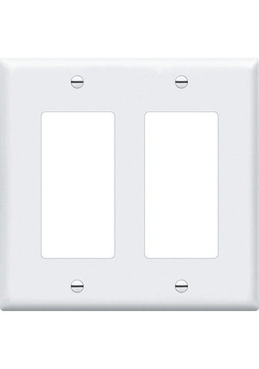 Trendooze Suntek 5 Adet Amerikan Standart Dubleks Priz Plakaları, Priz Plakası Seti