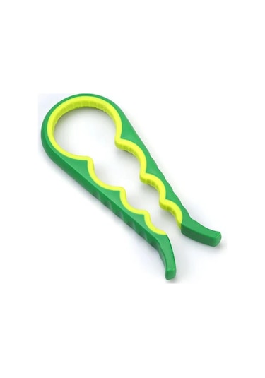 Taşınabilir Kavanoz Açacağı, Kolay Kavrama Şişe Açacağı Çevirerek Açılan Kapak Hızlı Açma Yemek Pişirme Günlük Kullanım Zayıf Eller Ve Artritli Eller İçin Yeşil