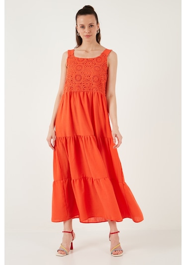 Lela Kadın Elbise 611el010 Mercan