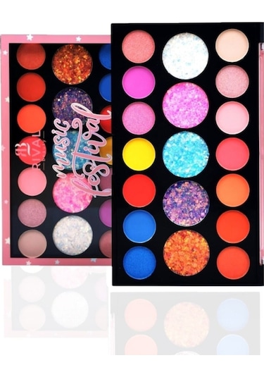 Ronassi Cosmetics Yeni Music Festivali Glitterli Far Paleti 19'lu