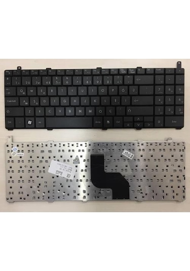 Ni-on Casper Nirvana Tw9 Uyumlu Laptop Notebook Klavye Siyah Tr