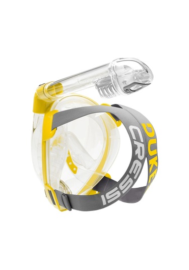 Cressi Duke Tam Yüz Maskesi Yellow S/m Sarı