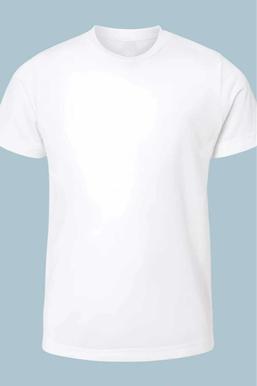 Tezzgelsin Erkek Çocuk %100 Pamuklu Sıfır Yaka 3'lü Fanila Beyaz