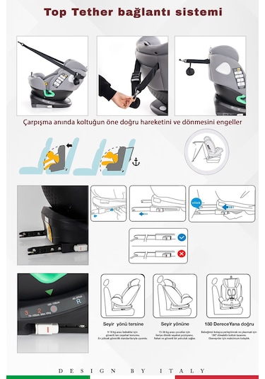 Tronfix I Size Oto Koltuğu Q9004