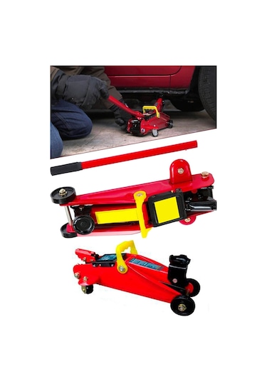 Moonshop 2 Ton Sızdırmaz Sağlam Dayanıklı Kaynak Gövde Hidrolik Timsah Kriko