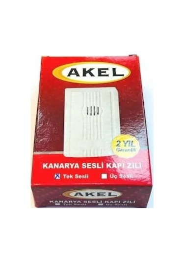 Elektronik Kapı Zili Kanarya Sesi 12Volt N11.436