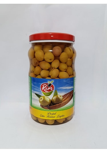 Rem Çıtır Kırma Çizik Yeşil Zeytin 950 G