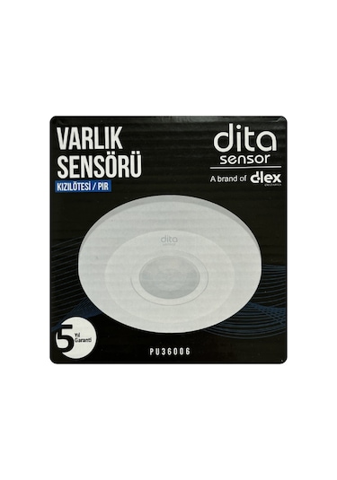 Dita Pu36006 Kızılötesi / Pır Sıva Üstü 360 Varlık Sensörü