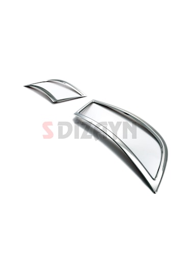 S-Dizayn  Skoda Superb Krom Egzoz Çıkışı 2 Parça 2020 ve Üzeri