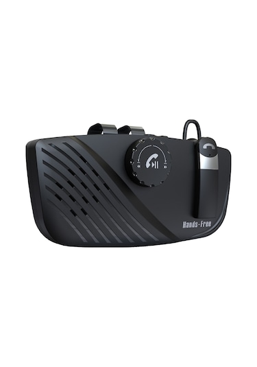 Cbtx Sp16 2'si 1 Arada Taşınabilir Güneşlik Eller Serbest Bluetooth Hoparlör Akıllı Titreşim Güç Açık Kablosuz Araç Kiti