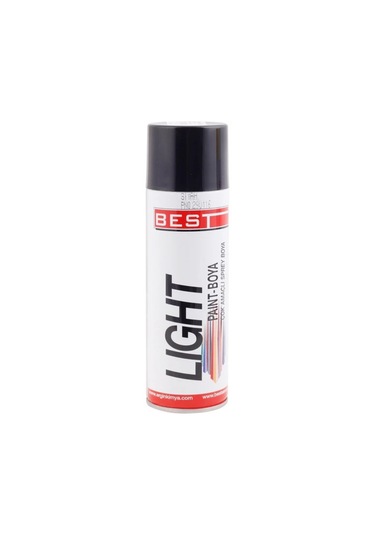 Best Light Mat Siyah Sprey Boya 250 Ml