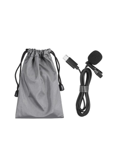 Jms Jh042 Typec Yaka Mikrofonu Çok Yönlü Kondenser Mikrofon Ses Ve Ses İçin Mükemmel Ses