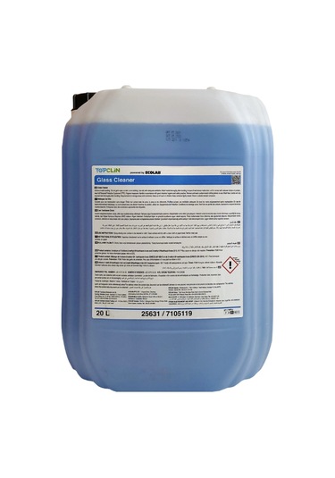 Ecolab Topclin Glass Cleaner Cam Temizleyici 20 L