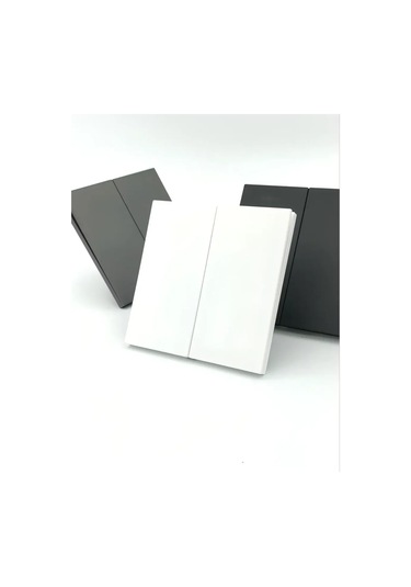 Tocterra Beş Aydınlatmasız Beyaz Düğmeli Anahtar 450913301