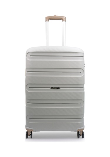 Artemis Polipropilen Pp Kırılmaz 2'li Valiz Seti Büyük Ve Kabin Boy - Gri Gri