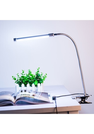 Novahub Usb Klipsli Led Masa Lambası Ayarlanabilir Gooesneck 6w 18led Göz Koruması Okuma Çalışma Bilgisayar