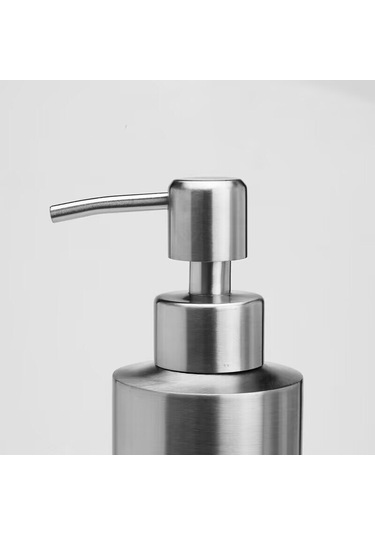 304 Paslanmaz Çelik El Sıvı Sabun Pompalı Dağıtıcı Kafa Memesi Banyo Mutfak İçin Köpük Sabun Şampuan Dispenseri Aksesuarları