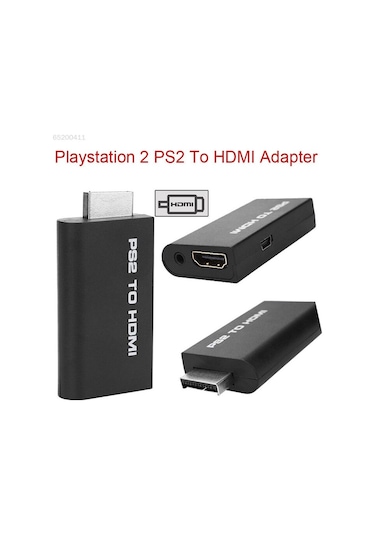 Ps2 To Hdmi Tv Kablosu Çevirici Adaptör Dönüştürücü Playstation 2