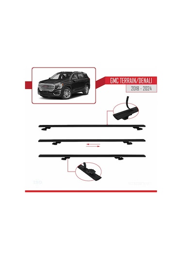 Gmc Terrain / Denali 2018-2024 Arası İle Uyumlu Basıc Model Ara A