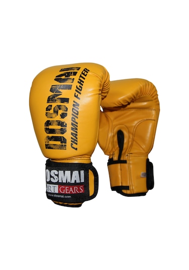 Dosmai Esquize Boks Eldiveni Boks Dişlik Boks Bandaj Seti Sarı