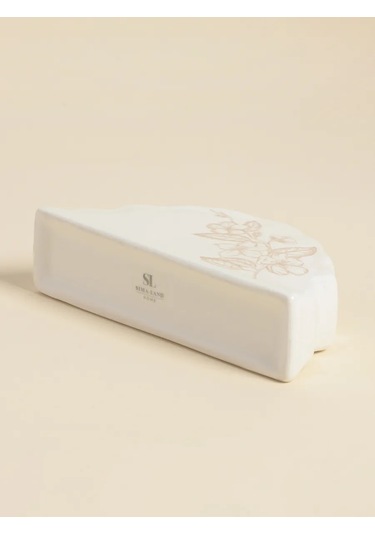 Mutfak Masası İçin Şık Beyaz Peçetelik "amande" 312664093 Beyaz