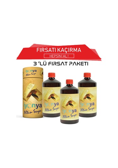 Altın Suyu 1lt Kampanya 3 Lü Kampanya