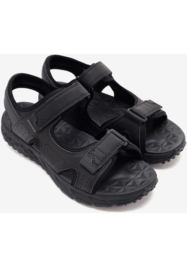 Skechers Escape Plan Trail Sandal - Fo Erkek Siyah Sandalet 237588 Bbk Siyah