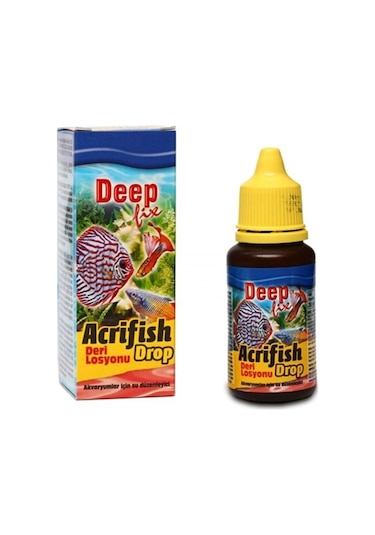 Deep Fix Acrifish Drop Akvaryum Balığı Deri Losyonu 30 ML