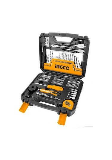 Ingco 118'Li Matkap Ucu. Tornavidalı Vida Ve Lokma Seti Hktac0111