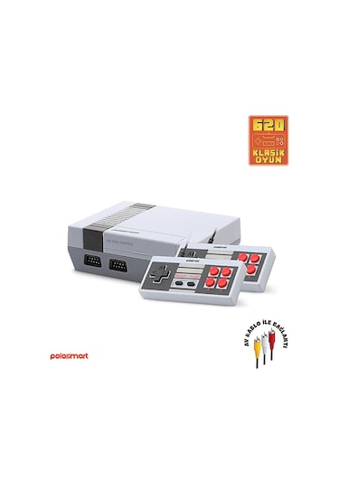Polo Smart PGM701 Retro Oyun Konsolu + 620 Adet Oyun