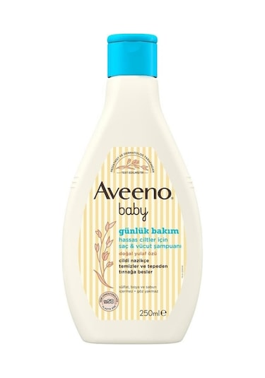 Aveeno Baby Saç Ve Vücut Şampuanı 250ml