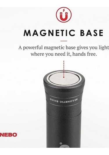 Nebo 6737 Big Larry 2 500 Lümen Led Fener Çok Renkli