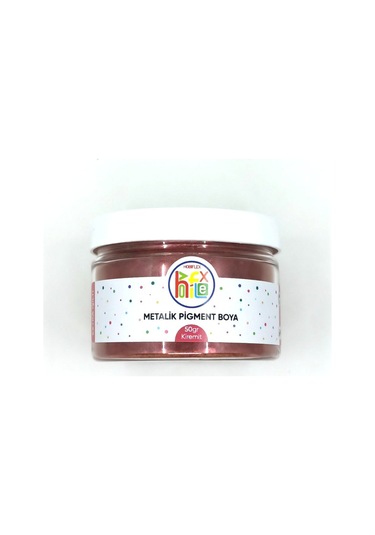 Epoksi Reçine Metalik Sedefli Pigment Toz Boya Kiremit Renk 50 G