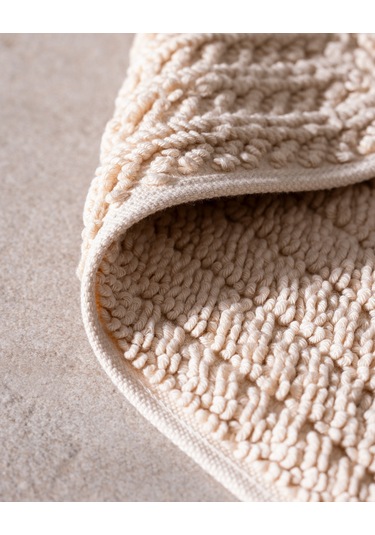 Chevere %100 Pamuk Ayak Havlusu - Bej 8684427204986 Ekru