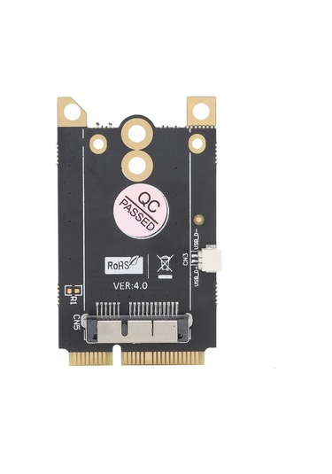 Geeroyoo Bcm94630 Dönüştürücü Kartı - 12+6 Pin Wlan Mini Kartı İçin Mini Pcı-e Mpcıe Slotuna Çevirici, Windows 7/8/10 Uyumlu, Plug And Play