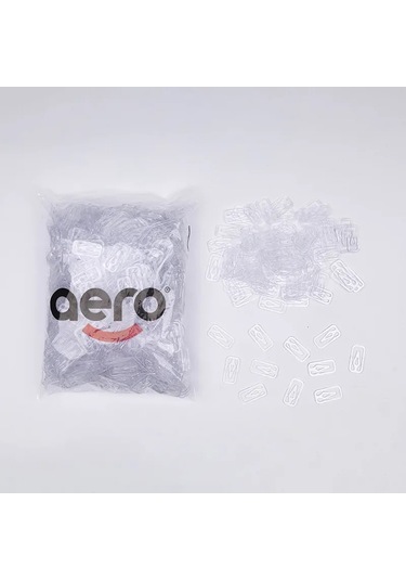 Aero Dilara Klips 34 Mm Şeffaf 1.000 Adet Şeffaf