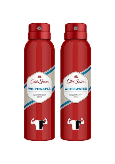 Old Spice Whitewater Deodorant Sprey 150 ML x 2